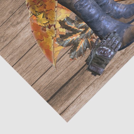 感謝祭ディナーパーティーオレンジ素朴ヴィンテージ 薄葉紙 (詳細)