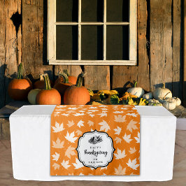 感謝祭ディナーパーティービュッフェテーブルランナー タペストリー