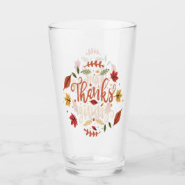 感謝祭ディナーパーティー家族の休日のギフト タンブラーグラス