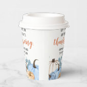 感謝祭ディナーパーティー聖句 紙コップ (右)