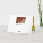 感謝祭ディナーパーティー シーズンカード (裏面)