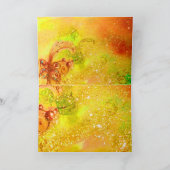 感謝祭ディナーパーティー シーズンカード (内部)