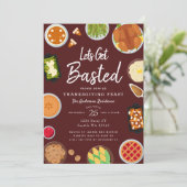 感謝祭ディナーパーティー 招待状 (スタンド正面)