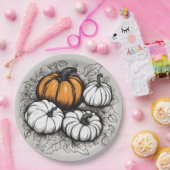 感謝祭ディナープレート ペーパープレート (パーティー)