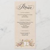 感謝祭ディナーメニュー プログラム (正面)