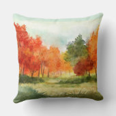 感謝祭ディナー招待状ボホテーマ クッション (裏面)