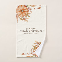 感謝祭ディナー招待状ボホテーマ