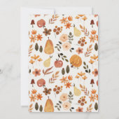 感謝祭ディナー招待状 招待状 (裏面)