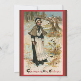 感謝祭ディナー招待状 招待状