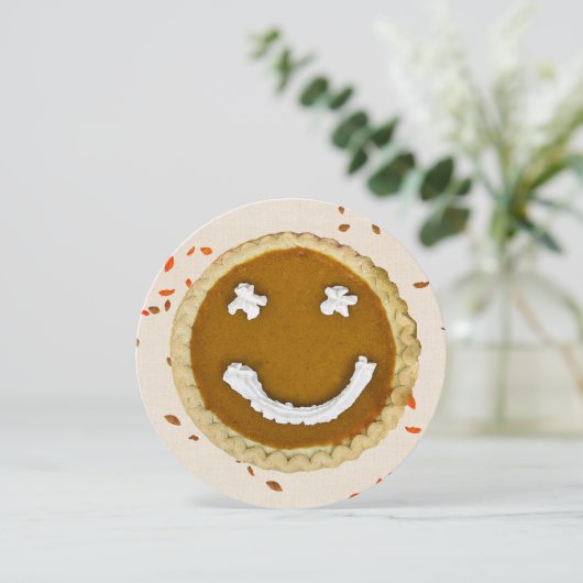 感謝祭ディナー招待状 案内状 (スタンド正面)