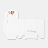 感謝祭ディナー素朴紅葉 フェイバーボックス (折り畳みなし)