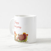 感謝祭ディナー コーヒーマグカップ (正面左)