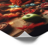 感謝祭ディナー ポスター (角)