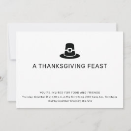感謝祭ディナー 招待状