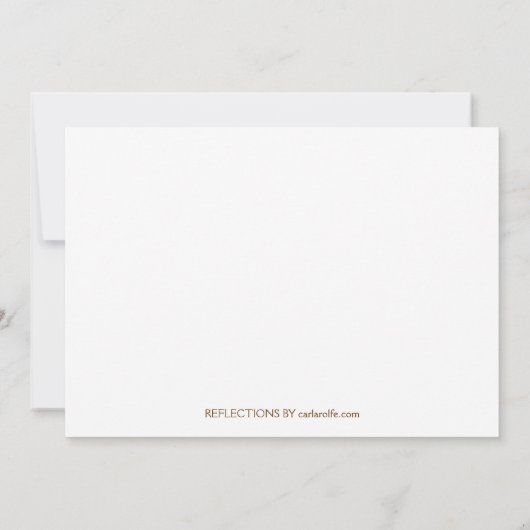 感謝祭ディナー 招待状 (裏面)