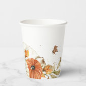 感謝祭ディナー 紙コップ (裏面)