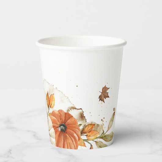 感謝祭ディナー 紙コップ (裏面)