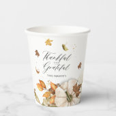 感謝祭ディナー 紙コップ (正面)