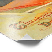 感謝祭デイガールシェフヴィンテージ フォトプリント            (角)