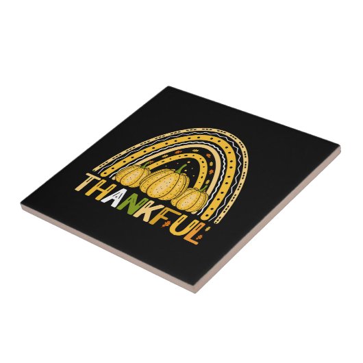 感謝祭デザイン タイル (側面)