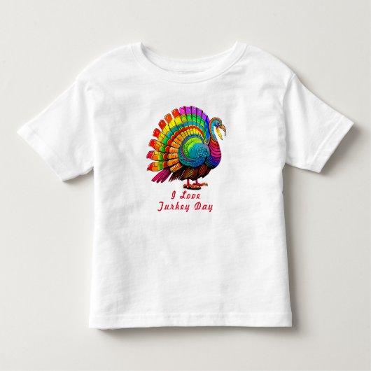 感謝祭トドラー素晴らしジャージーTシャツ トドラーTシャツ (正面)