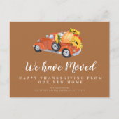 感謝祭トラック移動案内はがき ポストカード (正面)