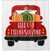 感謝祭トラック シャワーカーテン (正面)