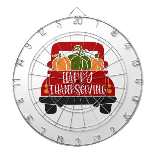 感謝祭トラック ダーツボード (正面)