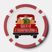 感謝祭トラック ポーカーチップ (裏面)