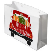 感謝祭トラック ラージペーパーバッグ (裏面アングル)