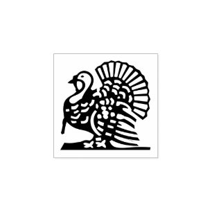 感謝祭トルコおもしろいキッズDIYアートクラフトカスタム ラバースタンプ