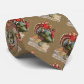 感謝祭トルコおもしろいヴィンテージ挨拶 ネクタイ (ロール)