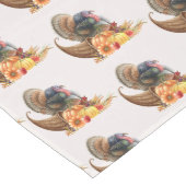 感謝祭トルコかぼちゃのテーブルランナー ミディアムテーブルランナー (コーナー)