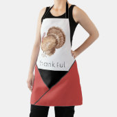 感謝祭トルコかわいい幾何学的カラーブロック エプロン (インサイチュ)