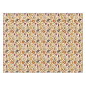 感謝祭トルコとカボチャの収穫パターン テーブルクロス (正面(横))