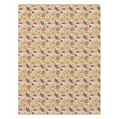 感謝祭トルコとカボチャの収穫パターン テーブルクロス (正面)