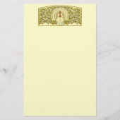 感謝祭トルコのグリーティングカード 便箋 (正面)