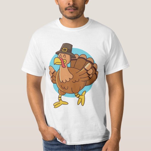 感謝祭トルコのシャツとジャケット Tシャツ (正面)