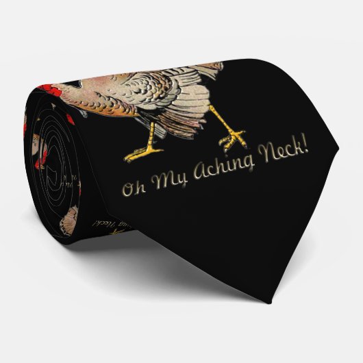 感謝祭トルコの前私の痛む首 ネクタイ (ロール)