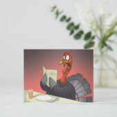 感謝祭トルコはがき シーズンポストカード (スタンド正面)