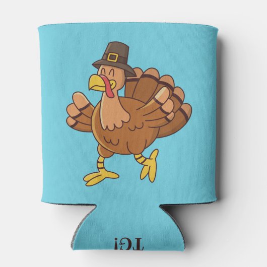 感謝祭トルコカスタム文字クーラー 缶クーラー (裏面)