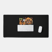 感謝祭トルコクラシックコケットTシャツ デスクマット (キーボード&マウス)