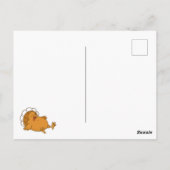 感謝祭トルコ乗馬セミトラック ポストカード (裏面)