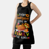 感謝祭トルコ休日の饗宴ハーベスト賛美ズ エプロン (インサイチュ)