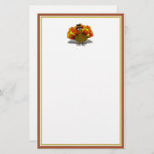 感謝祭トルコ巡礼者 便箋 (正面/裏面)