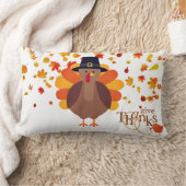 感謝祭トルコ枕 ランバークッション (ブランケット)