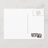 感謝祭トルコ生きるおもしろい意志ギフト&カード シーズンポストカード (裏面)