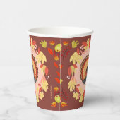 感謝祭トルコ紙カップ 紙コップ (右)