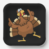 感謝祭トルコ紙プレート ペーパープレート (正面)