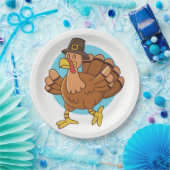 感謝祭トルコ紙プレート ペーパープレート (パーティー)